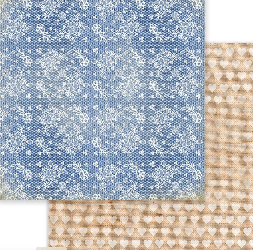 12 x 12 Denim Daydream Collection paper pack - Image 7